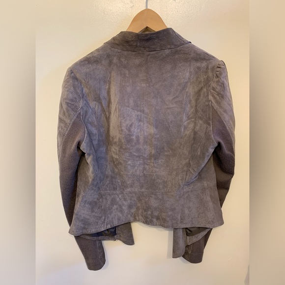 Bod & Christensen drape-front suede jacket - Picture 14 of 15